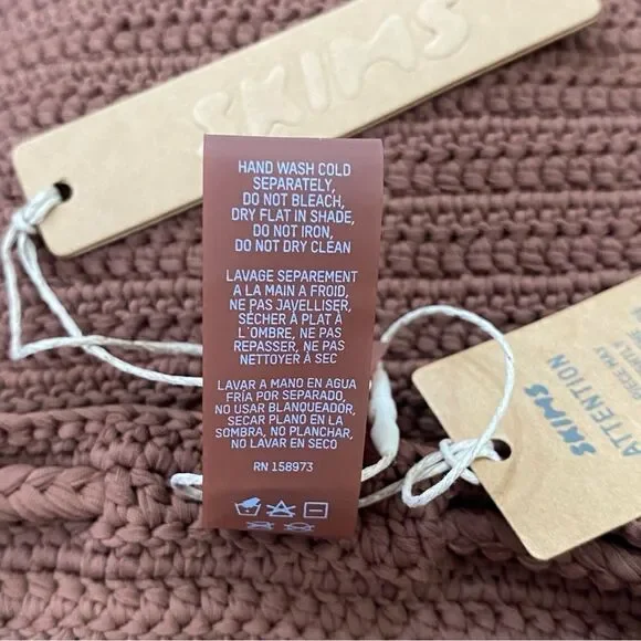 SKIMS Jasper Crochet Swim Skirt Sz 3X NWT - Picture 10 of 15